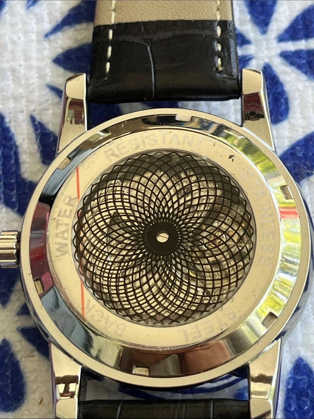 Starry Compass Dial Watch in Black and Silver New- 40mm